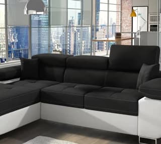 Hollingwood Mini Corner Sofa Bed with Storage S14/S17 – close-up detail