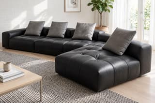 Deverill Curved Corner Sofa in As shown – alternative view