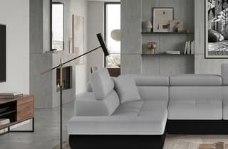 Orrino Long Corner Sofa Bed with Storage M84/S11 – close-up detail