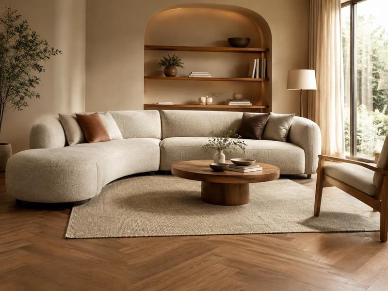 Seabourne Curved Corner Sofa – photo 2