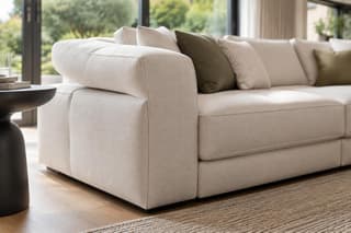 Holbrook Chaise Corner Sofa in As shown – close-up detail
