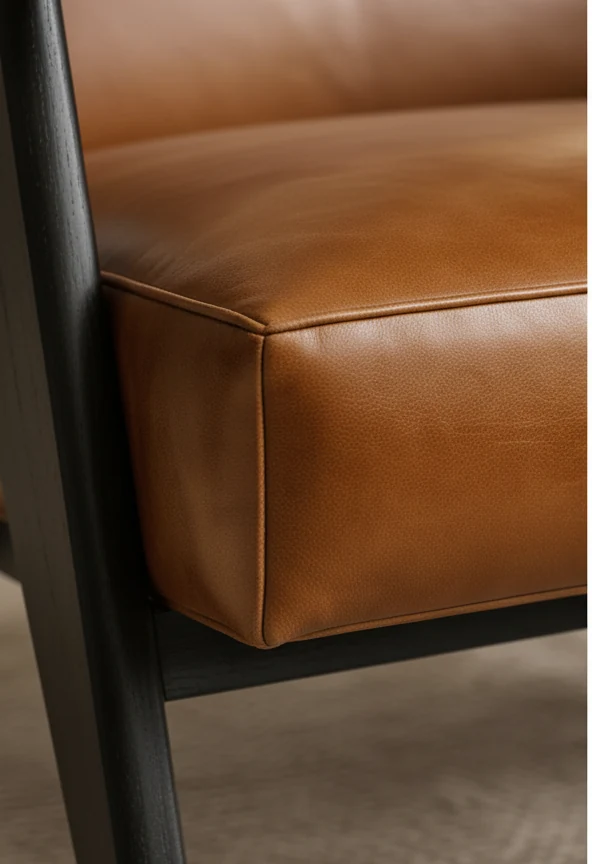 Rivington Leather Lounge Chair – photo 2