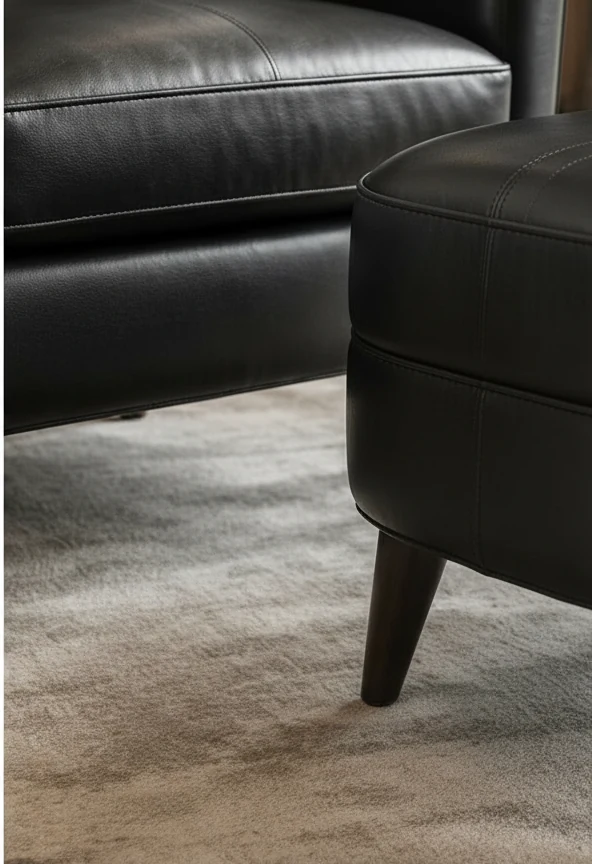 Upton Club Chair & Footstool – photo 3