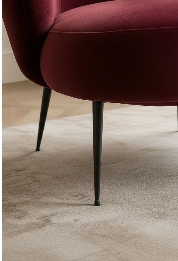Grafton Velvet Accent Chair – photo 3