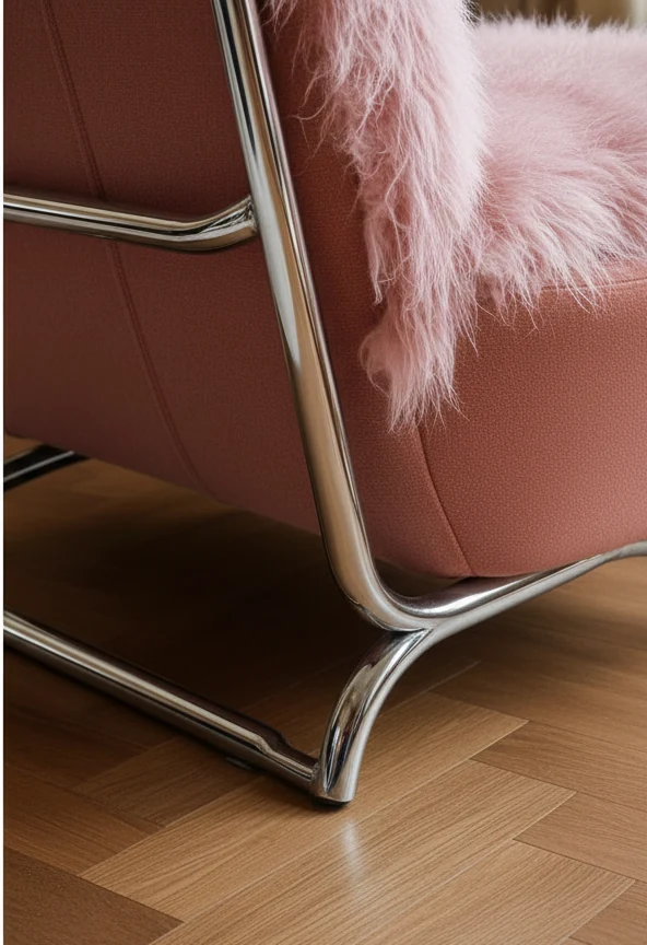 Denby Faux Fur Chair – photo 3