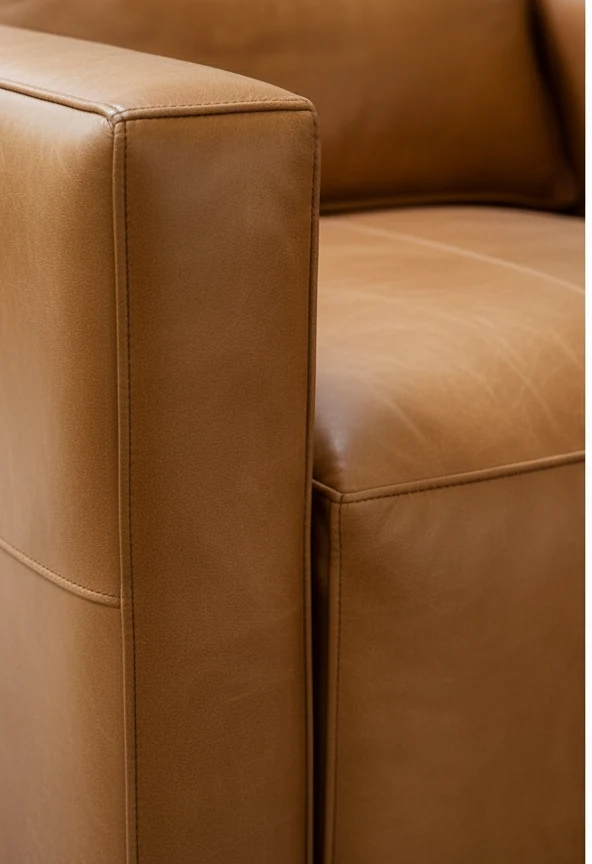 Eskdale Block Leather Chair – photo 2