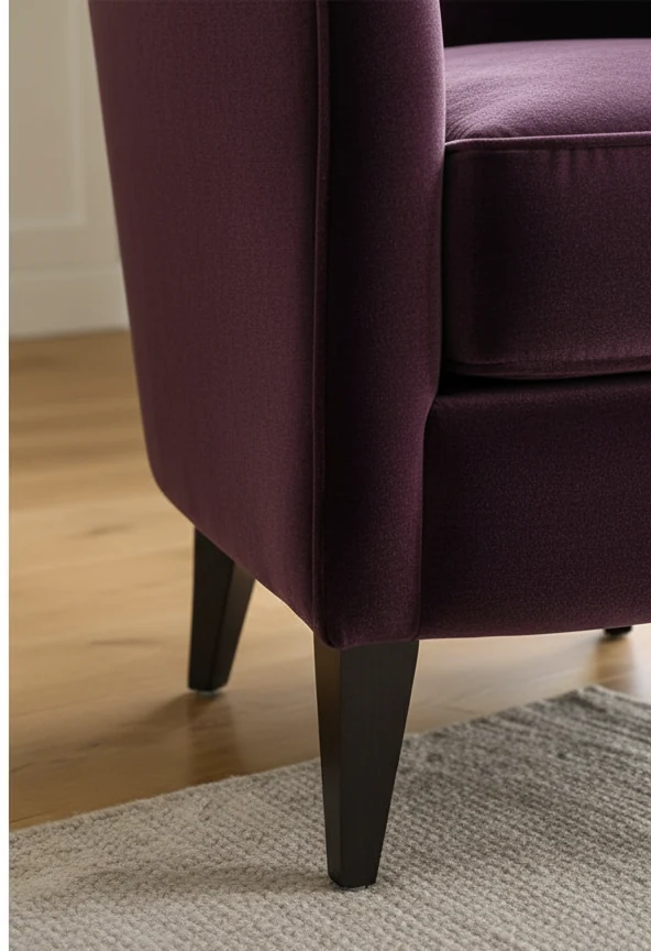 Fordham Plum Tub Chair – photo 3