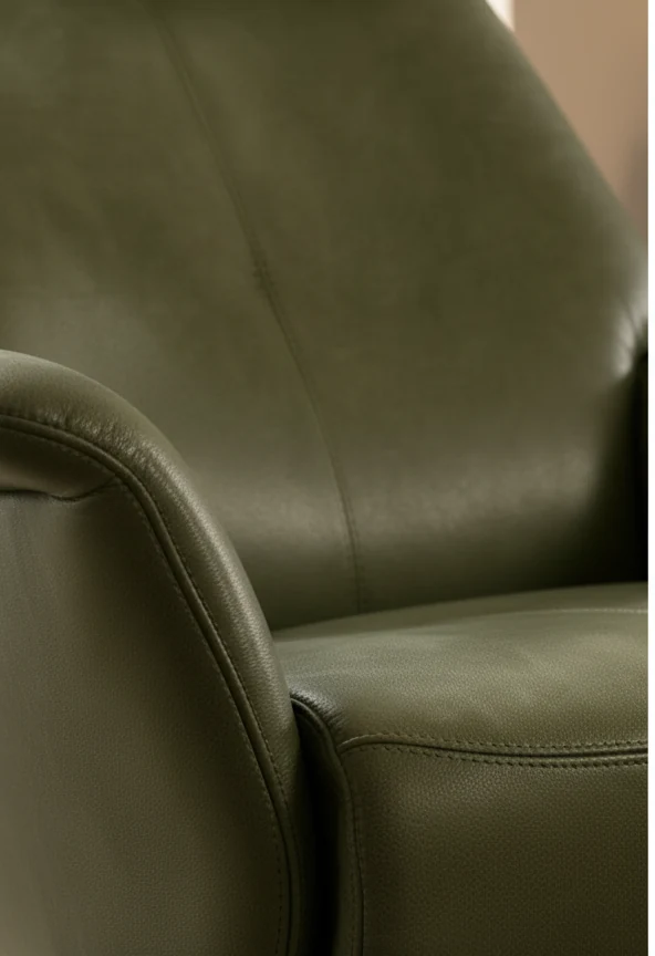 Brockhall Green Leather Swivel – photo 2