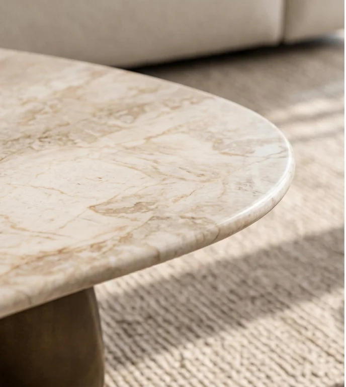 Calstone Marble Coffee Table – photo 2