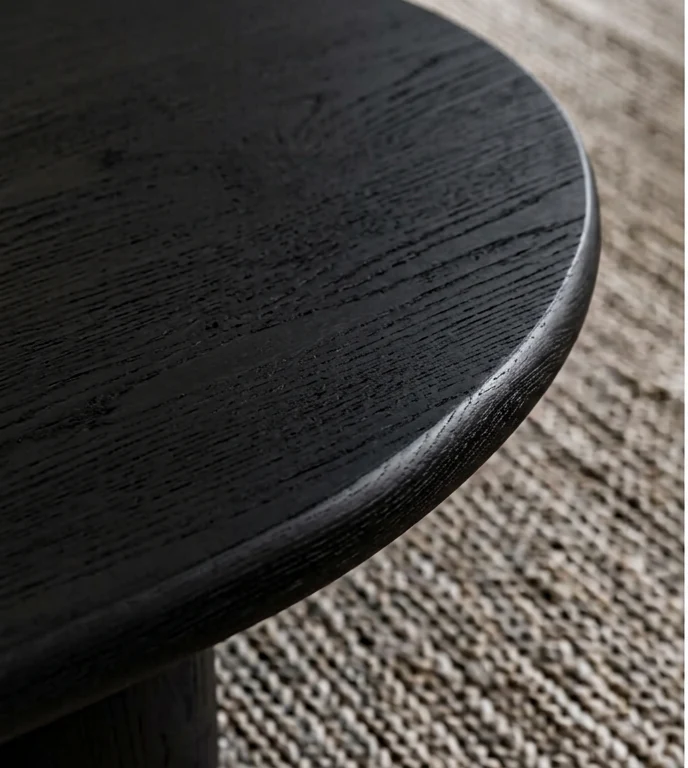 Hartlow Black Oak Coffee Table – photo 2