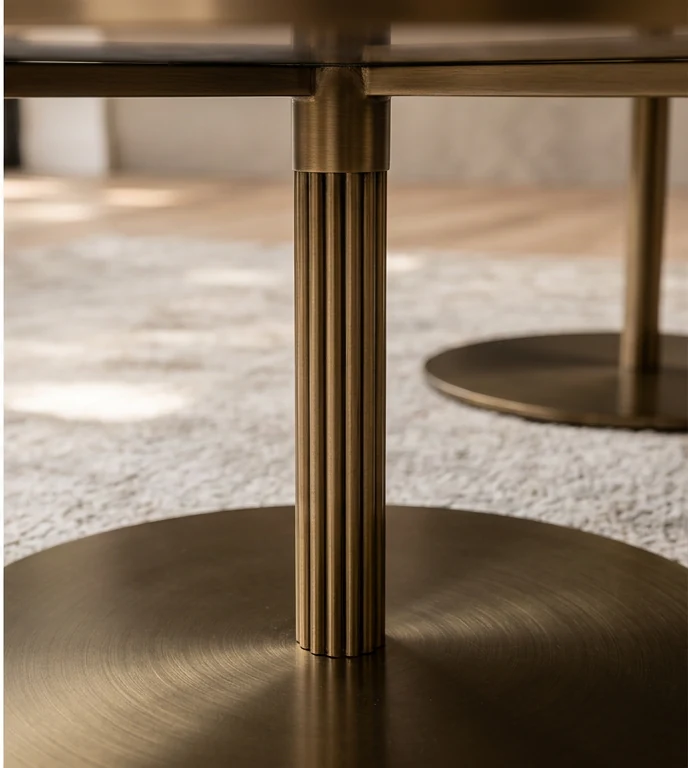 Keldon Fluted Coffee Table – photo 3