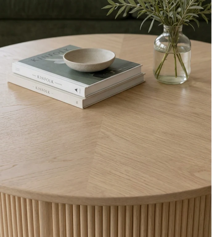 Oakmere Pedestal Coffee Table – photo 2
