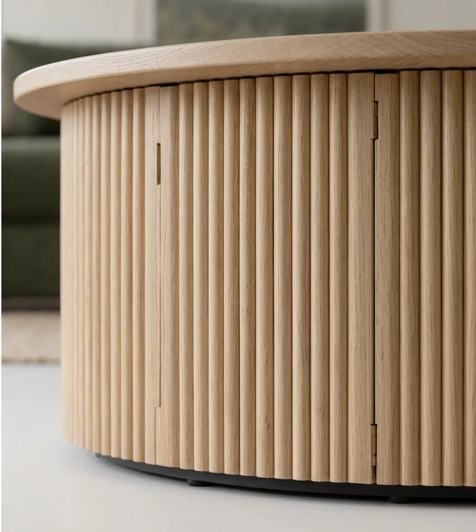 Oakmere Pedestal Coffee Table – photo 3