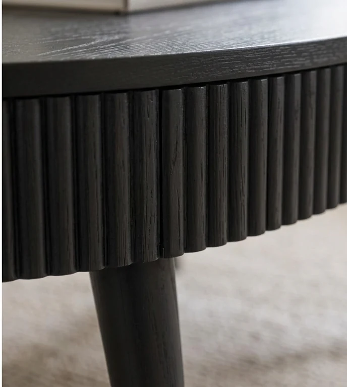 Selborne Oak Drum Coffee Table – photo 3