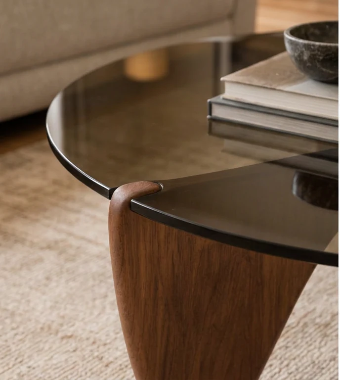 Ashcombe Glass Coffee Table – photo 2