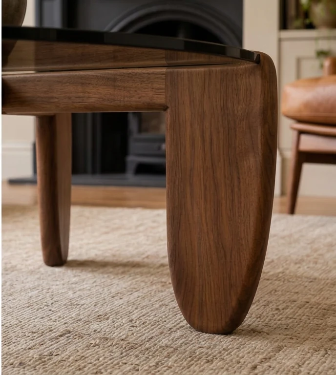 Ashcombe Glass Coffee Table – photo 3