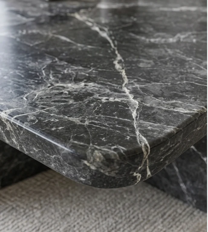 Ormsby Dark Stone Coffee Table – photo 2