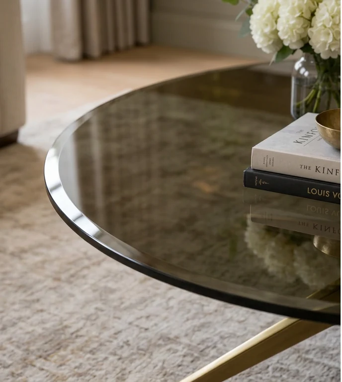 Tansley Glass Coffee Table – photo 2