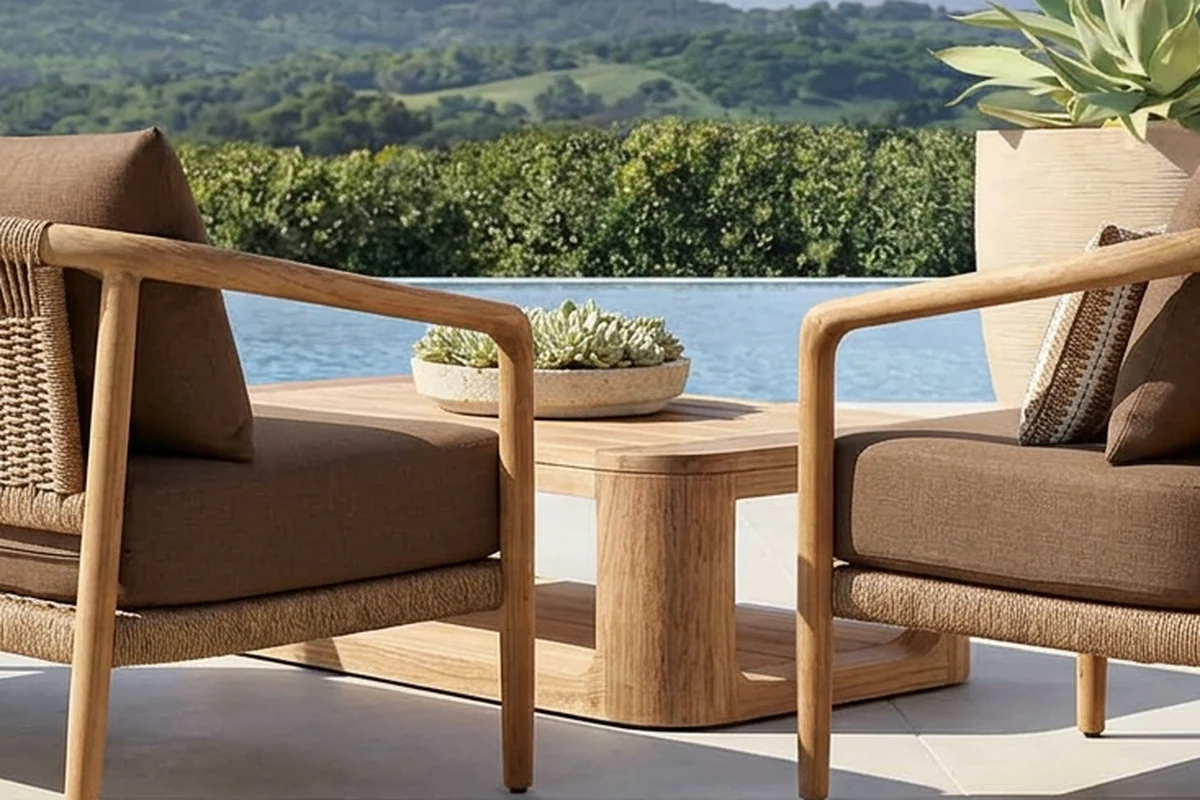 Ashbourne Teak Garden Furniture Set – photo 4