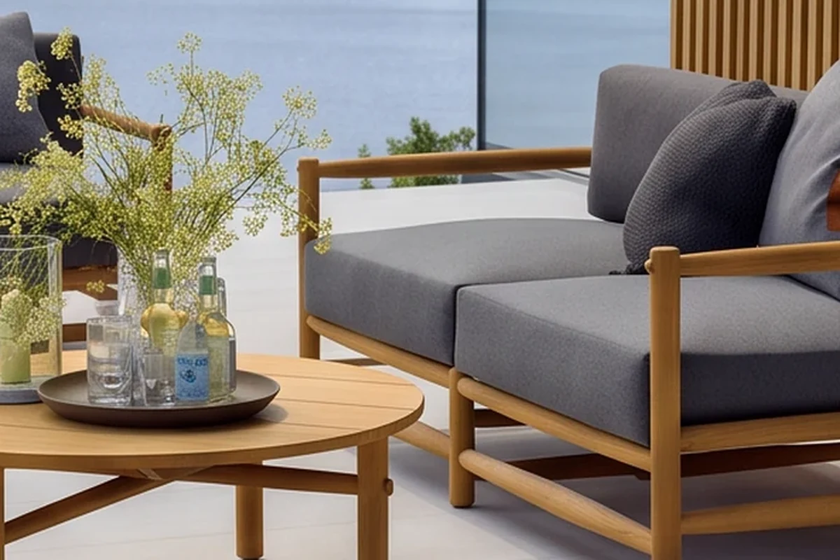Burghley Teak Garden Furniture Set – photo 4