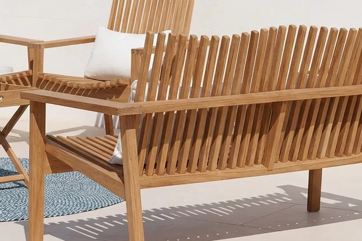 Calder Teak Garden Furniture Set – photo 4