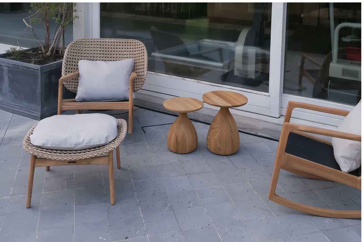 Claremont Teak Garden Furniture Set – photo 3