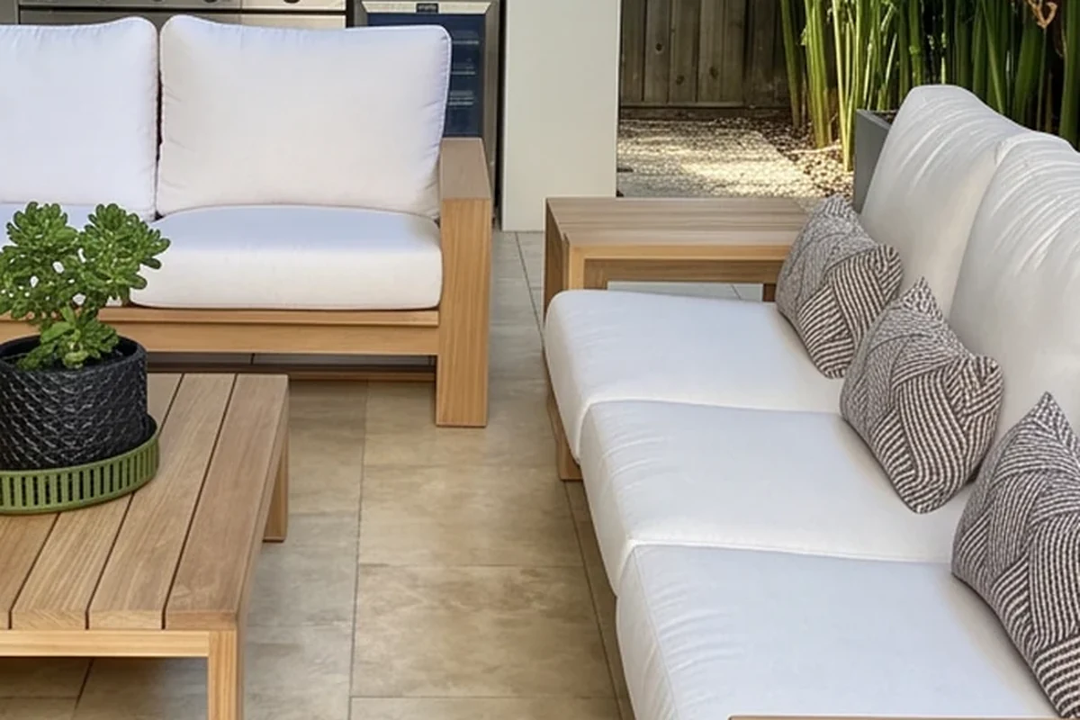 Harewood Teak Garden Furniture Set – photo 4