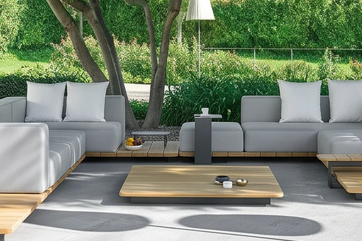 Leighton Teak Garden Furniture Set – photo 4
