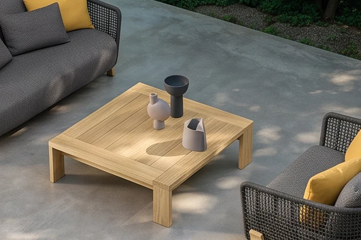 Melford Teak Garden Furniture Set – photo 4