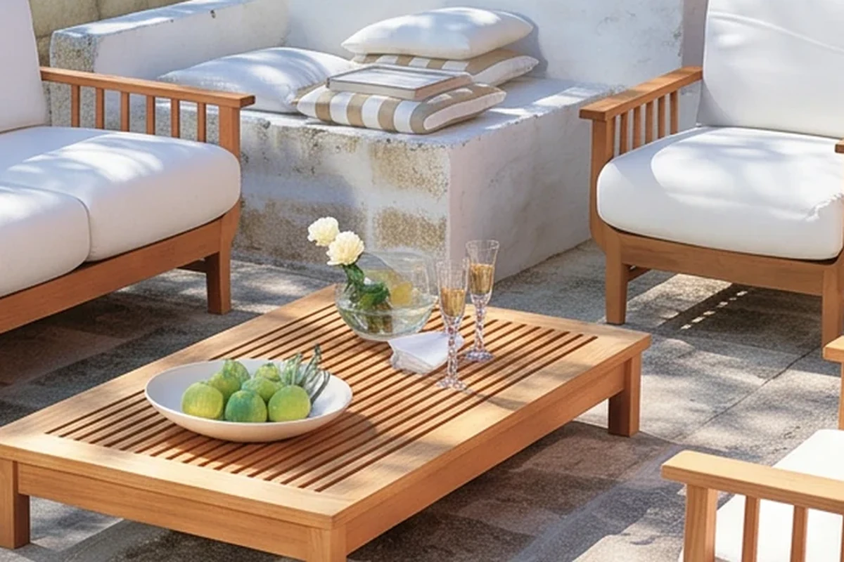 Richmond Teak Garden Furniture Set – photo 4