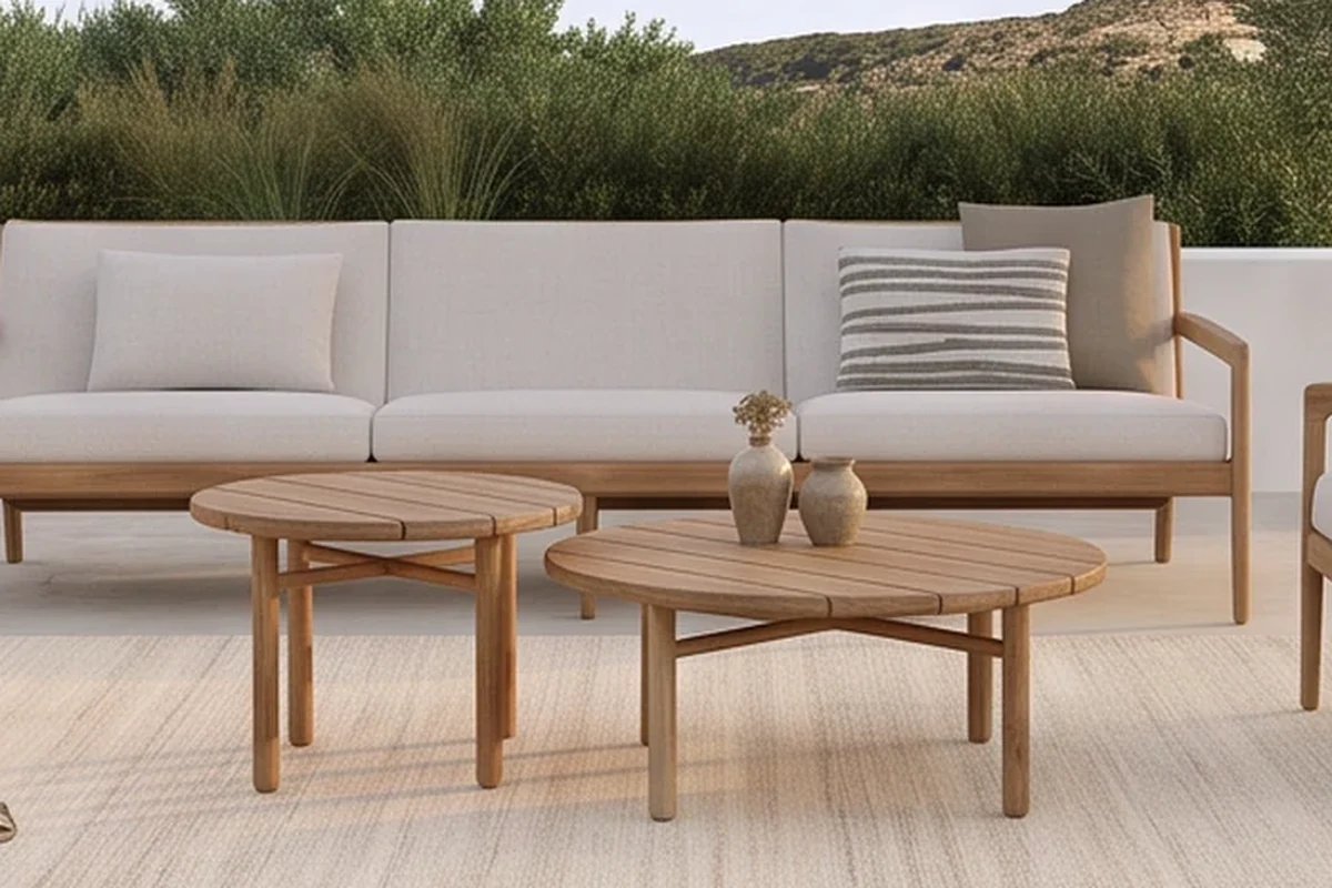 Stanton Teak Garden Furniture Set – photo 4