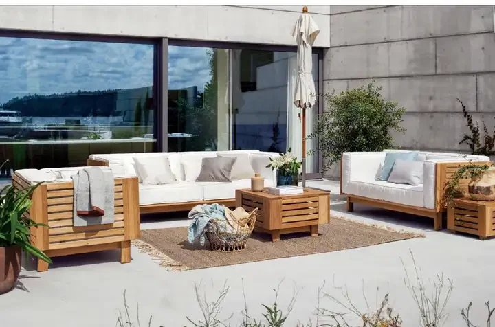 Templeton Teak Garden Furniture Set