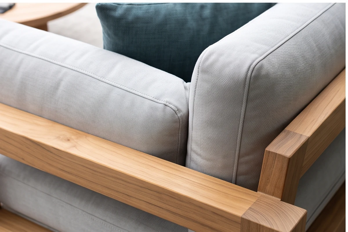 Wakehurst Teak Garden Furniture Set – close-up detail