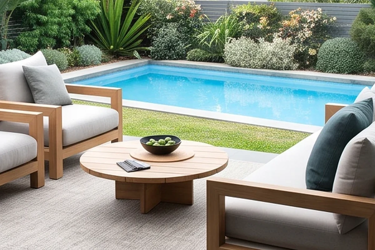 Wakehurst Teak Garden Furniture Set – close-up detail