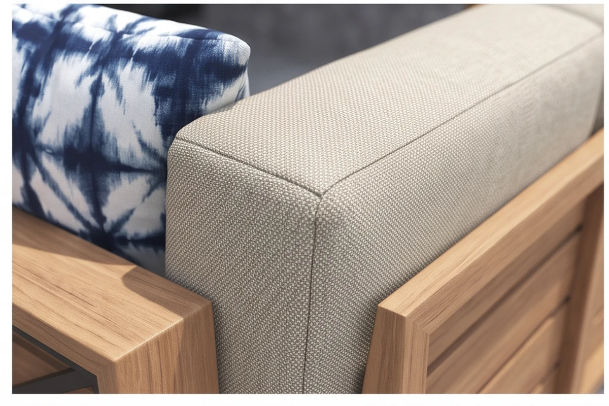 Windlesham Teak Garden Furniture Set – close-up detail