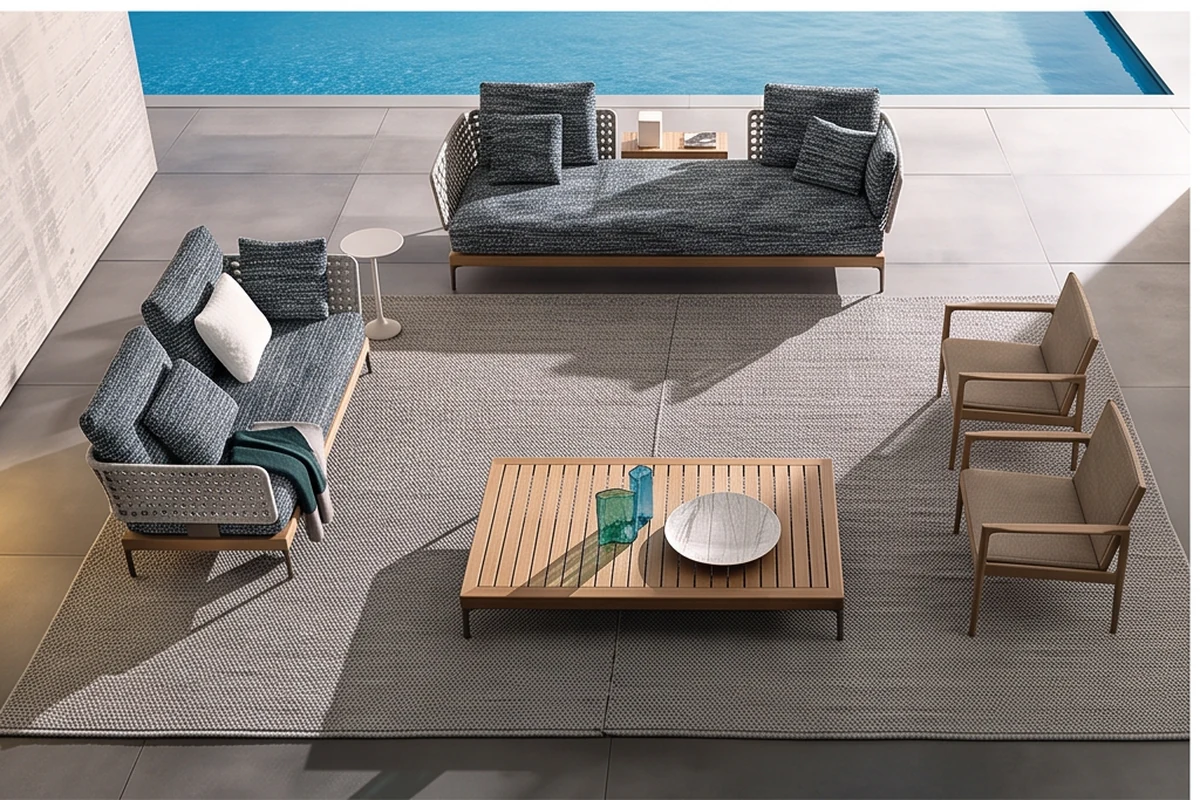 Woodford Teak Garden Furniture Set – close-up detail