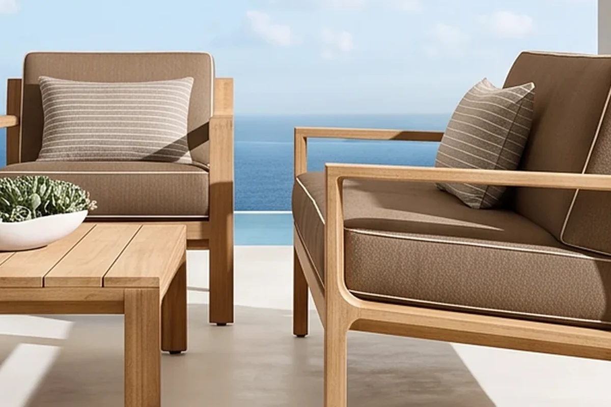 Rivington Teak Garden Furniture Set – photo 4