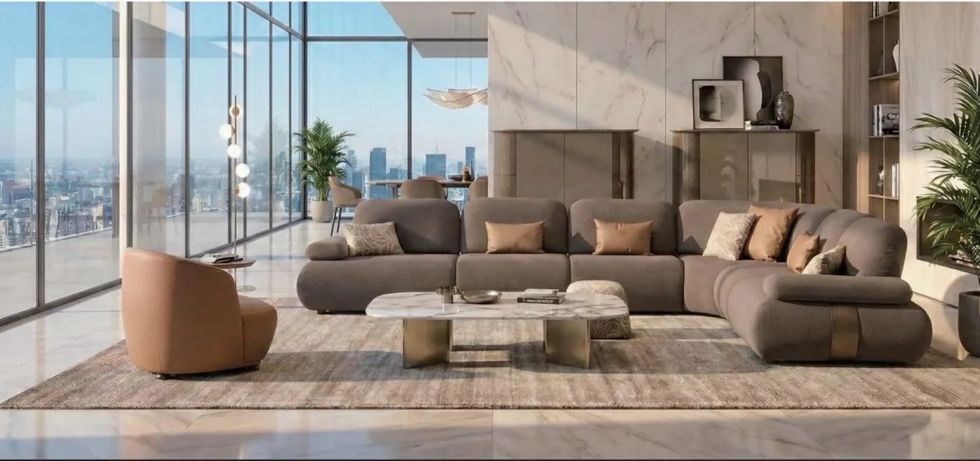 Penmere Sofa Set
