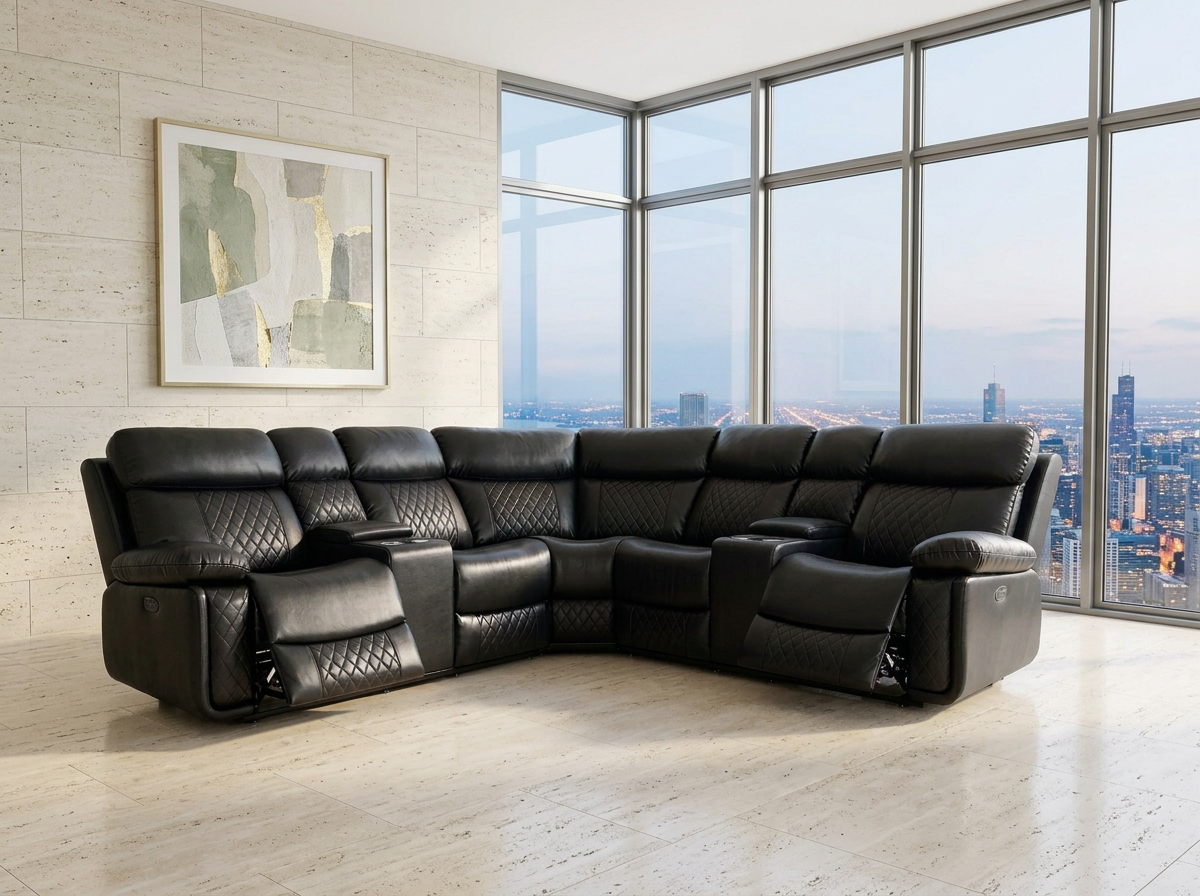 Quinton Recliner Corner Sofa