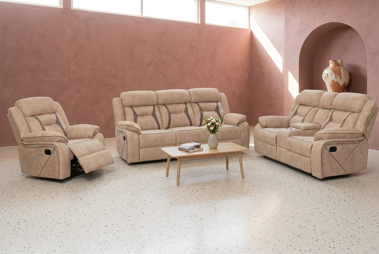 Yardley Recliner Sofa Set