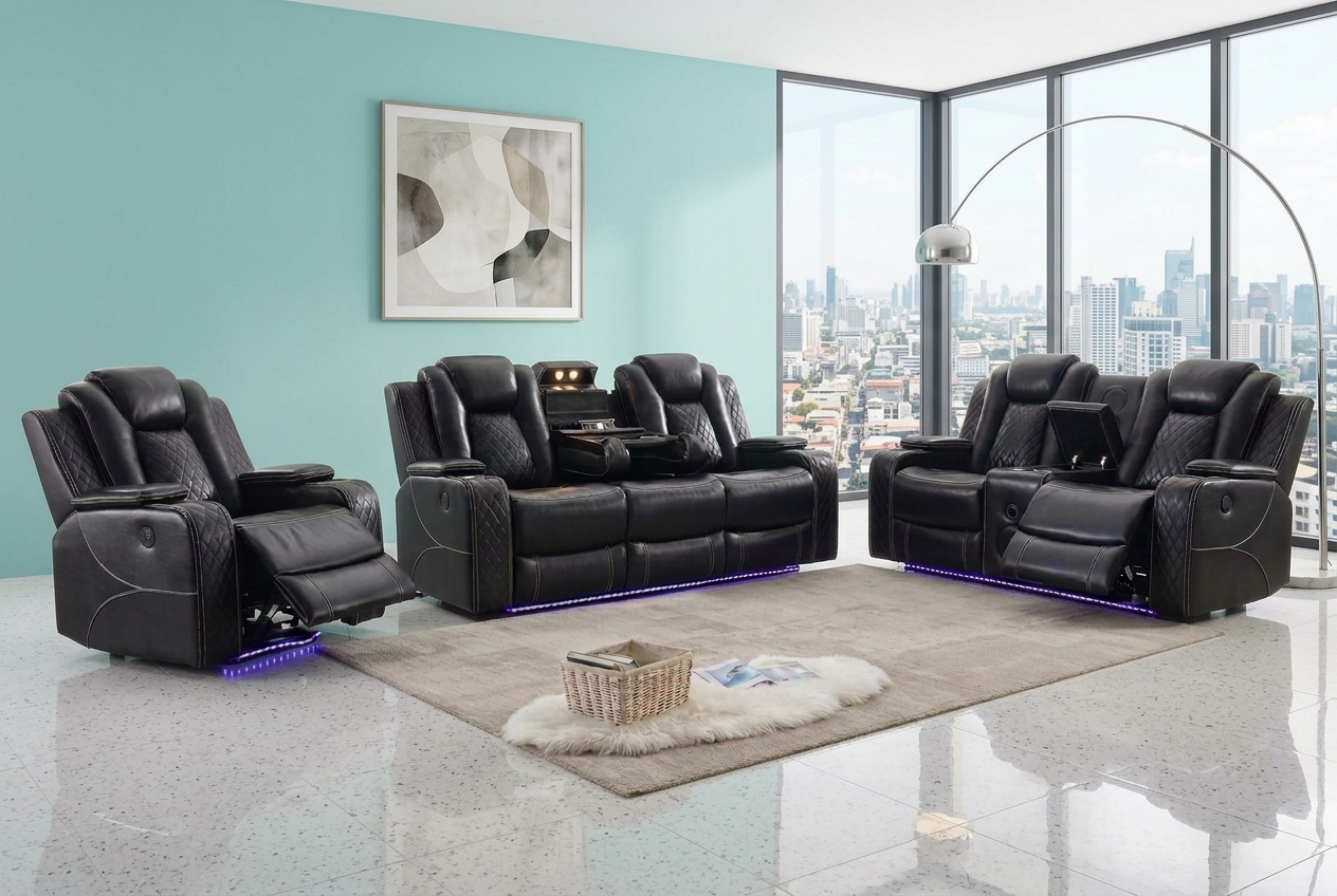 Harlow Recliner Sofa Set