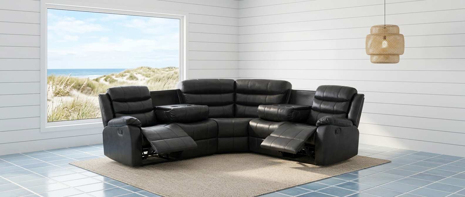 Calder Recliner Corner Sofa