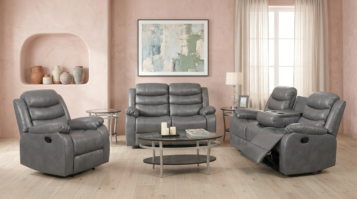 Calder Recliner Sofa Set
